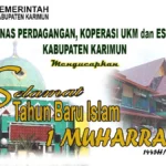 DISPERINDAG KABUPATEN KARIMUN Mengucapkan Selamat Tahun Baru Islam 1445H