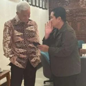 Hasil Telesurvei, Duet Ganjar Pranowo dan Erik Thohir Minim Resistensi Publik