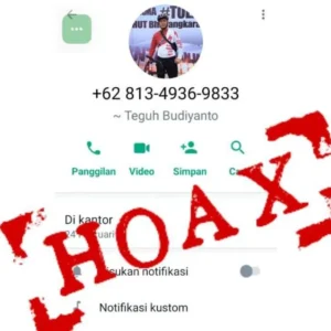 Kapolsek Lubuk Pinang Imbau Masyarakat, Waspada Akun WA Palsu Dirinya