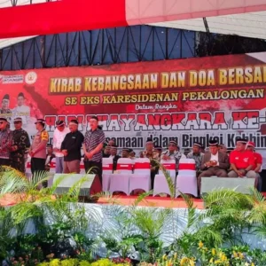Kirab Kebangsaan Meriahkan Ulang Tahun ke-77 Bhayangkara Kota Tegal Kirab Kebangsaan Meriahkan Ulang Tahun ke-77 Bhayangkara Kota Tegal