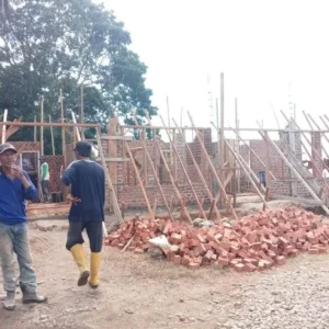 Maksimalkan Layanan Kesehatan, Pemdes Mangkurajo Bangun Gedung Posyandu
