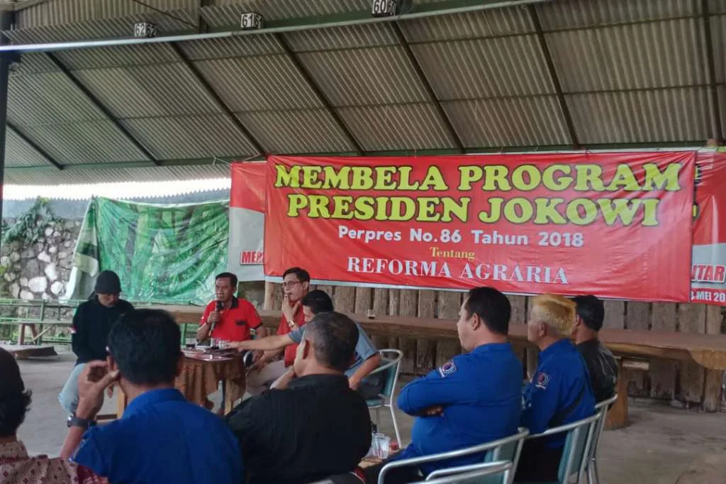 Masalah Reforma Agraria di Kabupaten Blitar, Forum Tim Panca Gatra Indonesia Gelar Sarasehan