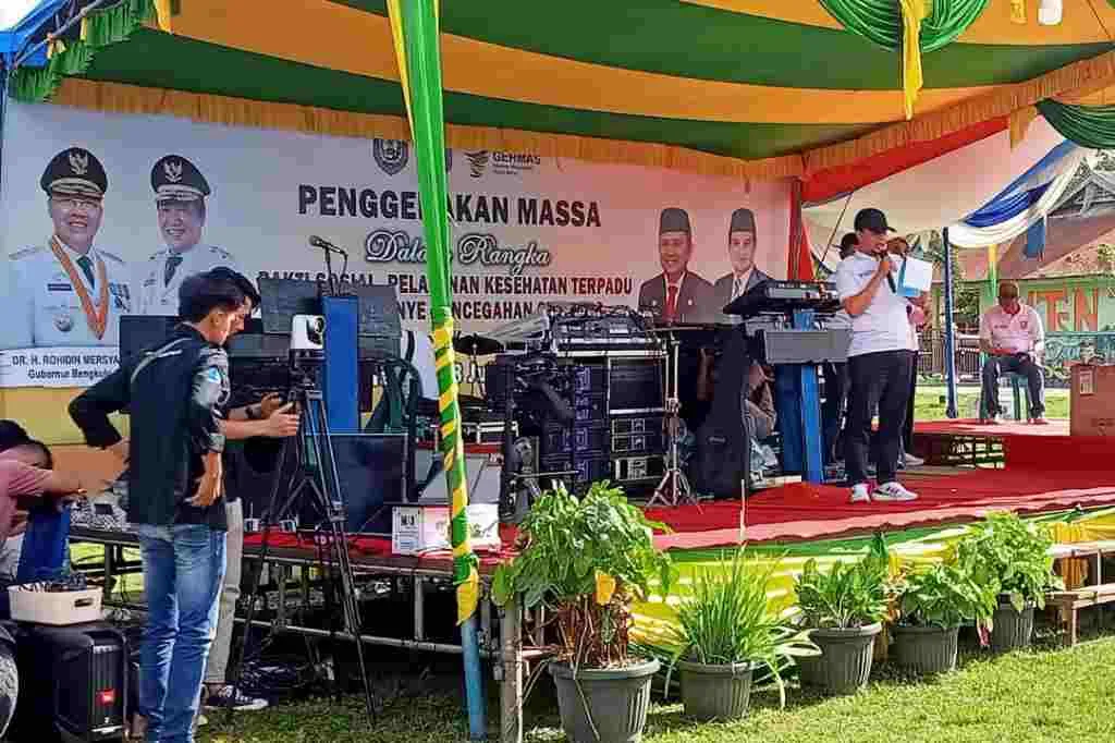Pemprov dan Pemkab Kaur Gelar Penggerakan Massa Cegah Stunting