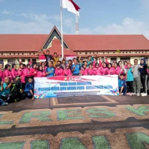 Perkuat Silahturahmi, Kapolres Kaur Adakan Senam dan Lomba Bersama Insan Pers