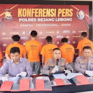 Polres Rejang Lebong Tangkap 7 Pelaku Pengedar Narkoba, Salah Satunya IRT