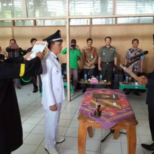 Sengketa Berakhir, Yendra Haito Dilantik Jadi Kades Jawi