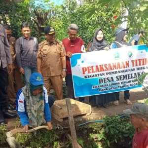 Tingkatkan Kesejahteraan Masyarakat, Pemdes Semelako I Laksanakan Pembangunan Titik Nol Irigasi Tingkatkan Kesejahteraan Masyarakat, Pemdes Semelako I Laksanakan Pembangunan Titik Nol Irigasi