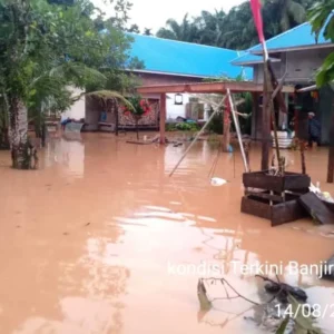 Belum Surut, Banjir di Mukomuko Genang 5 Titik