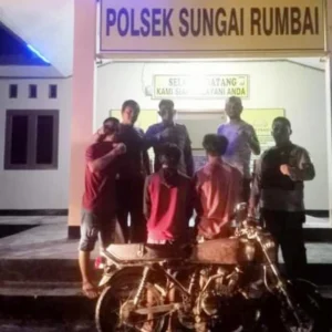 Curi Motor di Bengkel, 2 Pemuda Ditangkap Polisi