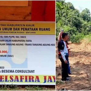 Dengan DAU, Peningkatan Jalan Tran Tanjung Aggung Mulai Dilaksanakan Dengan DAU, Peningkatan Jalan Tran Tanjung Aggung Mulai Dilaksanakan