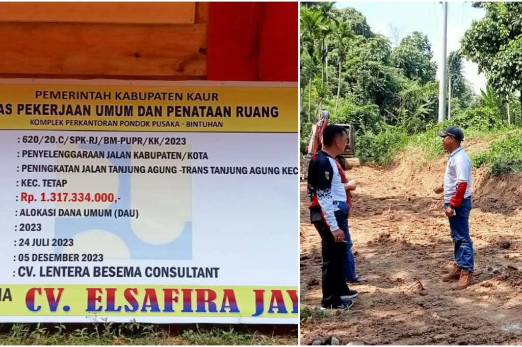 Dengan DAU, Peningkatan Jalan Tran Tanjung Aggung Mulai Dilaksanakan