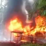 Diduga Korsleting Listrik, Rumah Warga Trans Pelabai Kebakaran