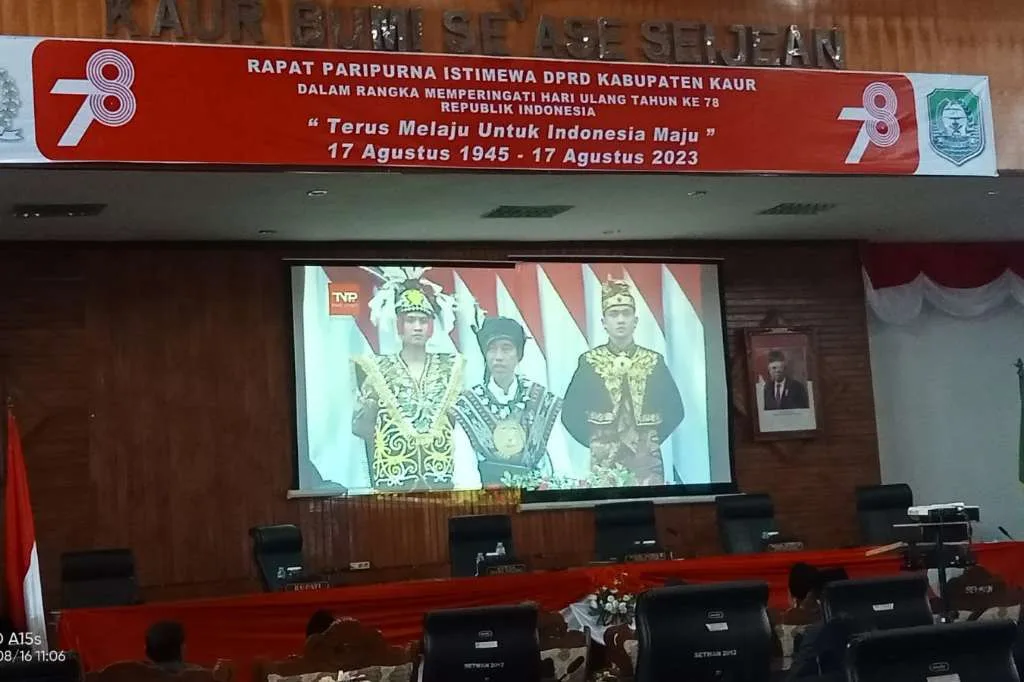 DPRD Kaur Gelar Rapat Paripurna, Agenda Mendengarkan Pidato Kenegaraan