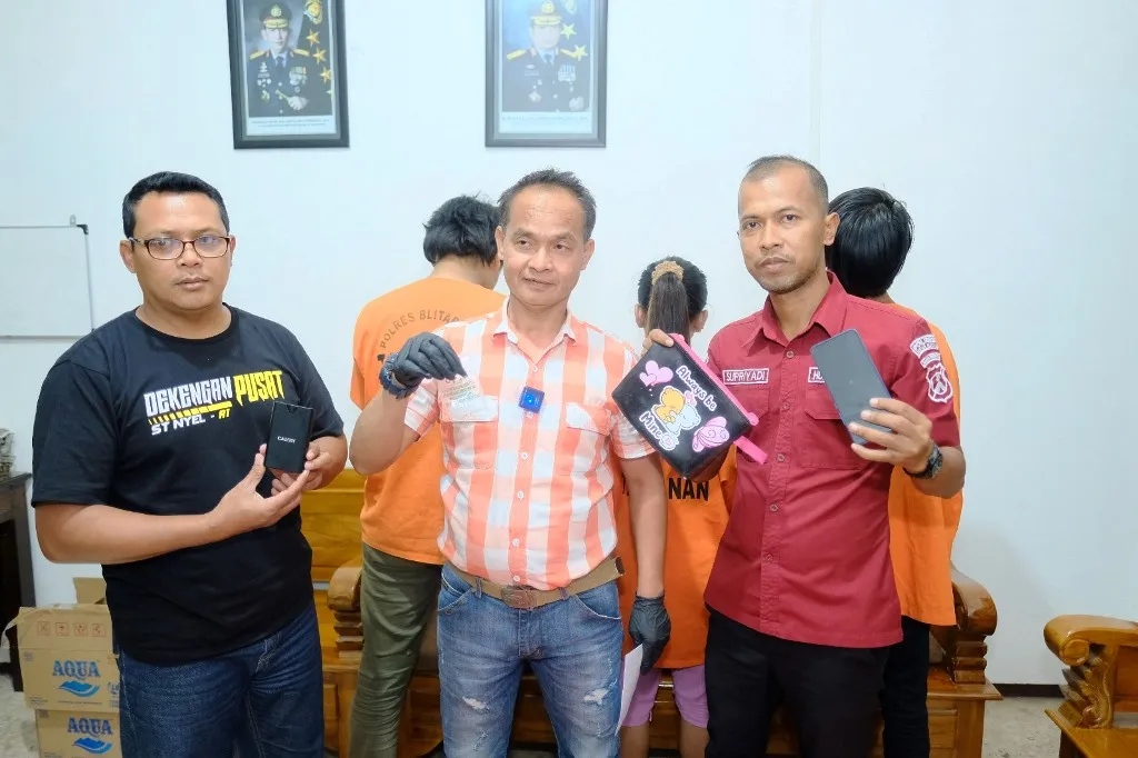 IRT di Blitar Tertangkap Jadi Kurir Narkoba Jenis Sabu