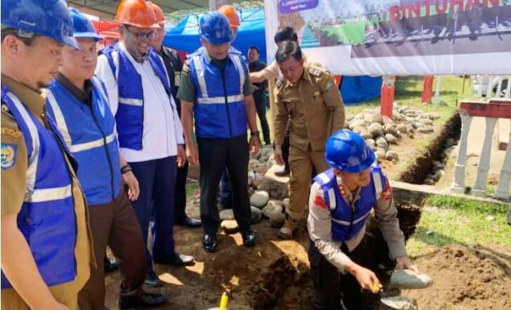 Jadikan Destinasi Wisata Unggulan, Pemkab Kaur Mulai Pembangunan Icon Kota Bintuhan