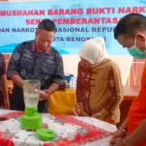Jual Sabu, Warga Kelurahan Lempuing Diciduk BNN
