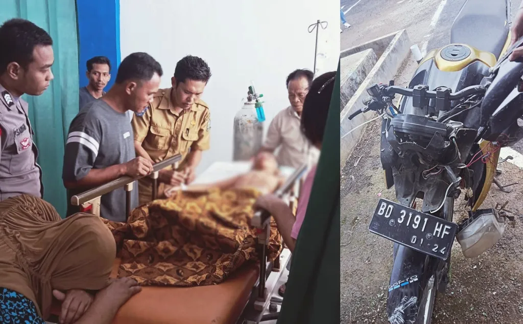 Lalai Berkendara, Warga Desa Suka Bumi Tabrak Anak 8 Tahun