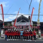 Meriahkan HUT RI ke-78, LPMK Klampok Ikut Lomba baris umum