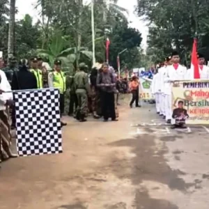 Pawai Kirab Budaya Desa Tlogo Peringatan 4 Hari Jadi Sukses Digelar