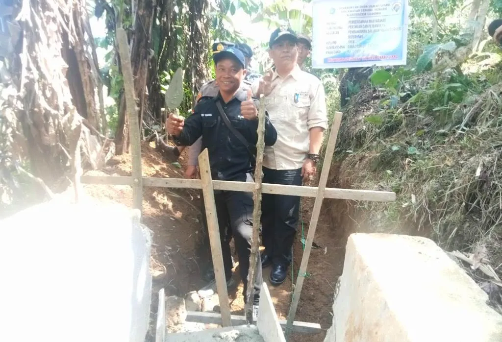 Pemdes Danau Liang Gelar Pra Pelaksana dan Titik Nol Irigasi Tersier