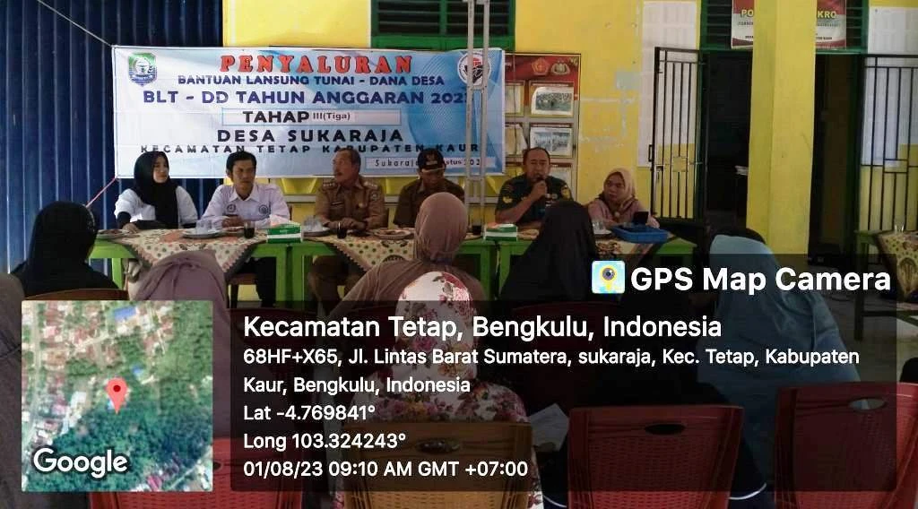Pemdes Suka Raja Sukses Bagikan BLT-DD Kepada 19 KPM