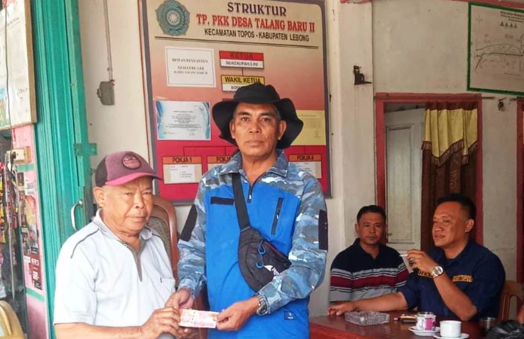 Pemdes Talang Baru II Sukses Bagikan BLT Dana Desa 2023