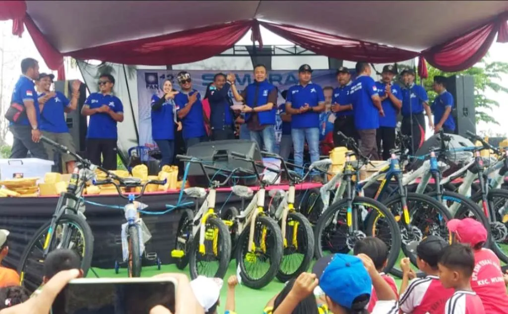 Perayaan HUT Partai PAN ke-26 di Blitar, Bacaleg Dapil 5 Gelar JJS