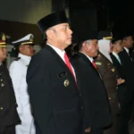 Peringatan HUT RI, Walikota Tegal Ikut Apel Kehormatan dan Renungan Suci