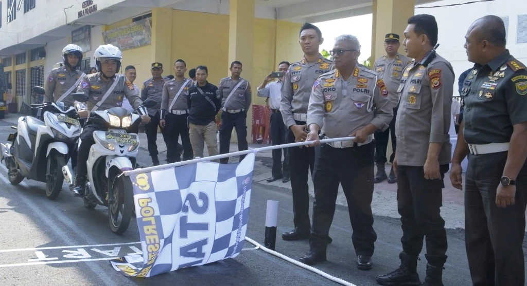Polda Bengkulu Sosialisasikan Materi Ujian Praktek SIM Terbaru