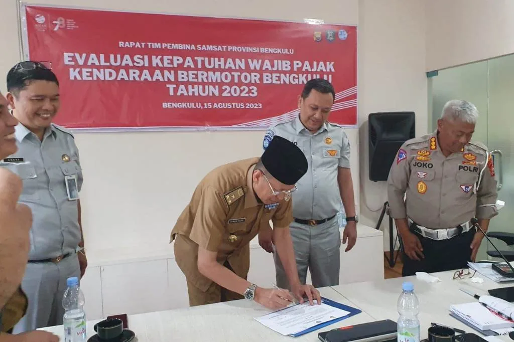 PTJasa Raharja Bengkulu Fasilitasi Rakor Tim Pembina Samsat, Ini 2 Poin Komitmen Bersama