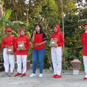 Rayakan Ulang Tahun ke-26, Sasana Klampok Kota Blitar Gelar Senam Bersama