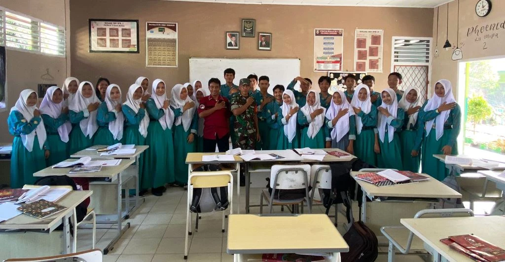 Wujudkan Kampung Tangguh Bebas Narkoba, Polres Mukomuko Sosialisasi ke Pelajar