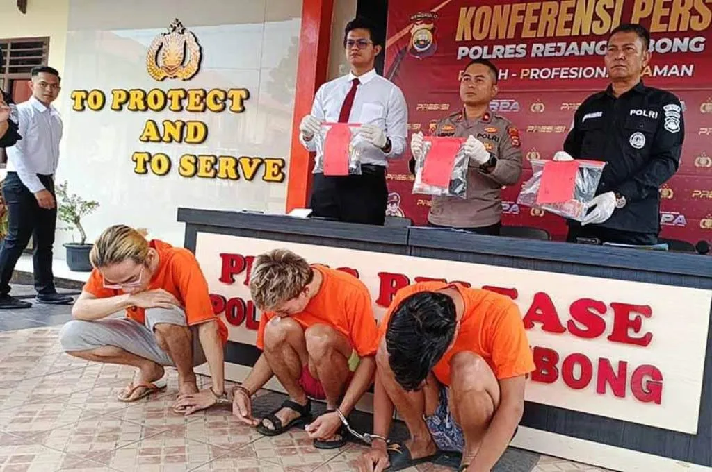 Edarkan Sabu, 3 Warga RL diringkus