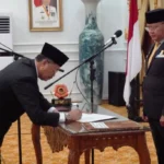 Gubernur Rohidin Lantik Penjabat Sekda dan Pejabat Pimpinan Tinggi di Bengkulu