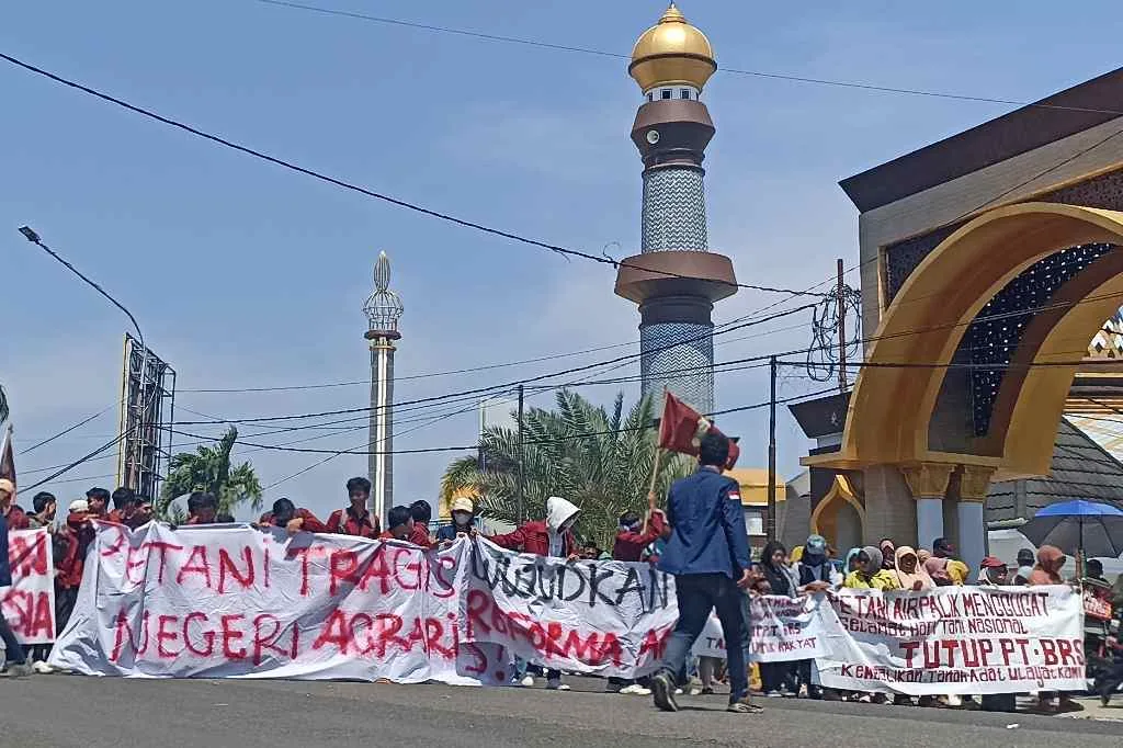 Hari Tani di Bengkulu Diwarnai Teriakan Gubernur Mundur, Ini Tuntutan Massa