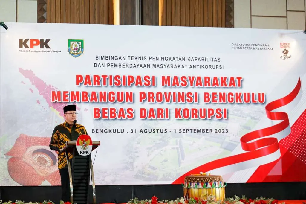 Jelang Pemilu 2024, Gubernur Rohidin Ajak Masyarakat Tolak Serangan Fajar