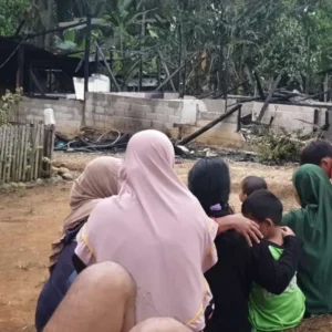 Kabel KWH Lepas, Rumah Beserta Motor Habis Terbakar
