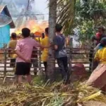 Kebakaran di Pagar Gading Hanguskan 2 Unit Rumah