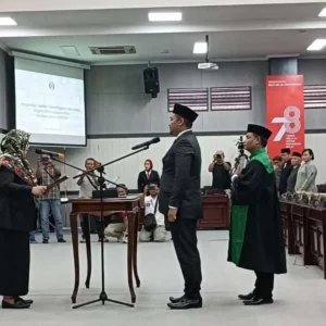 Kosong Sejak Januari, Kursi Fraksi Gerindra Akhirnya Diisi Fredy Agung Kurniawan