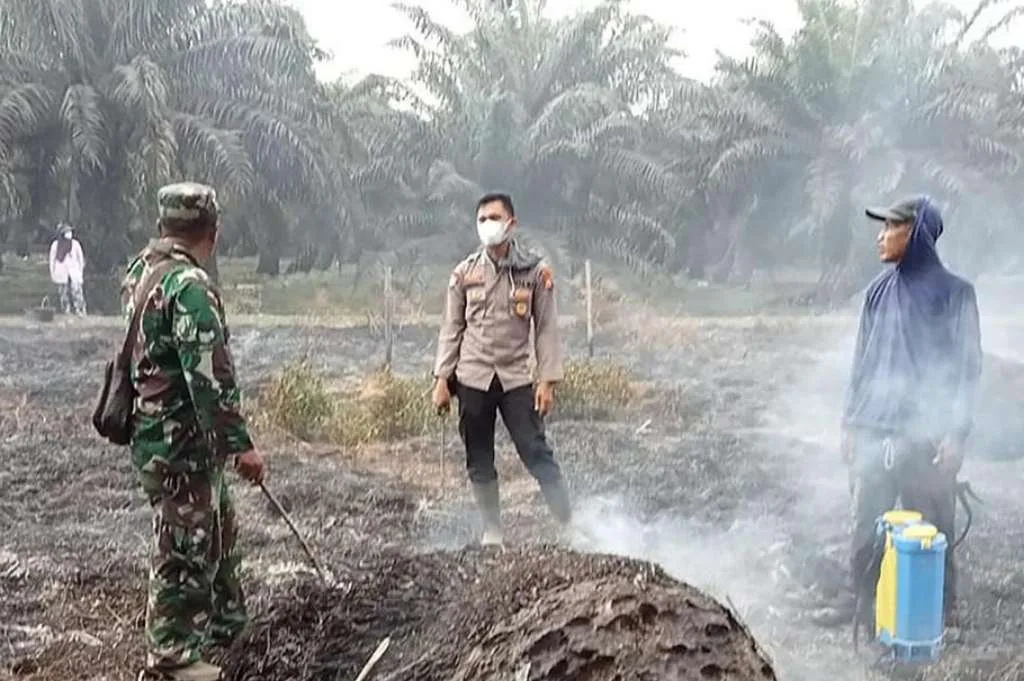 Lahan Sengketa CV Edi Mulya Karya Vs Warga Hingga Kini Masih Terbakar