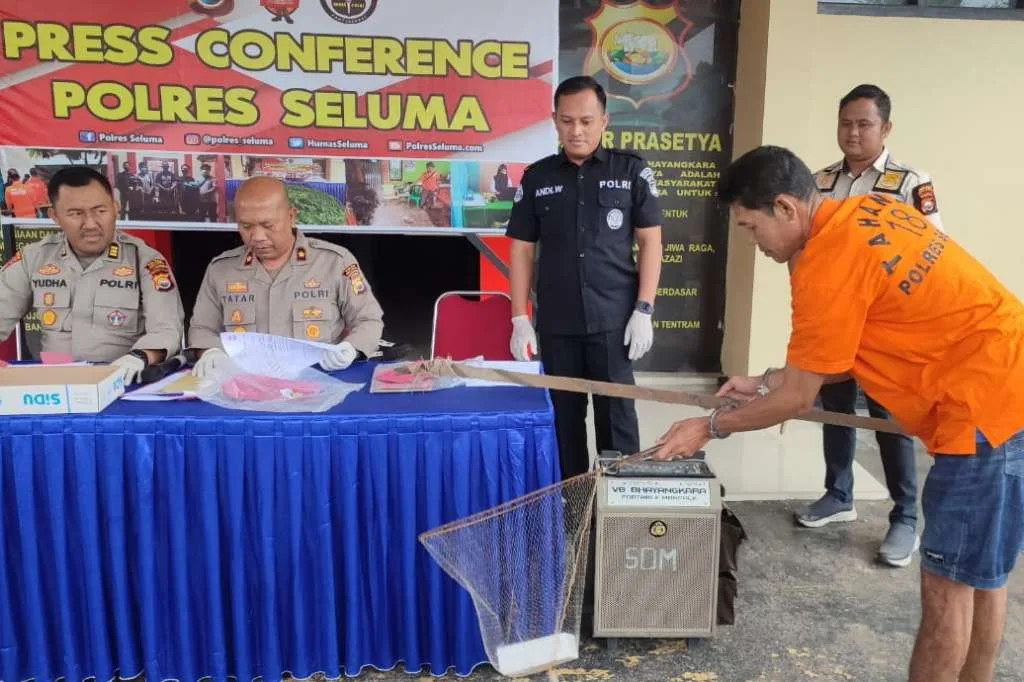 Maling HP Pakai Jaring Ikan, 1 Pelaku Kabur 