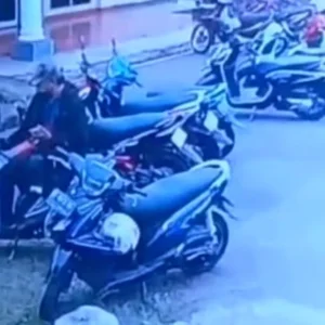 Maling Motor di RSUD Kepahiang, Pelaku Terekam Kamera CCTV