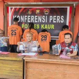 Mama Muda di Kaur Digerebek Saat Selingkuh Ternyata Pengguna Sabu