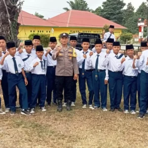 Police Goes To School, Polsek Mukomuko Ajarkan Bahaya Narkoba dan Kenakalan Remaja