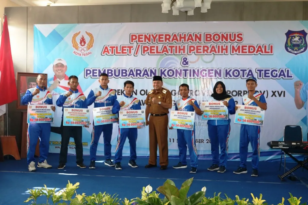 Porprov ke-16, Pemkot Tegal Berikan Bonus Kepada Atlet dan Pelatih