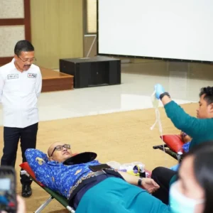 Rayakan Ulang Tahun ke-78, PMI Kota Batu Gelar Donor Darah Sukarela