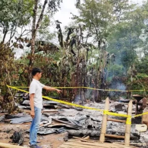 Tertidur di Pondok, Petani Terpanggang Hidup-Hidup