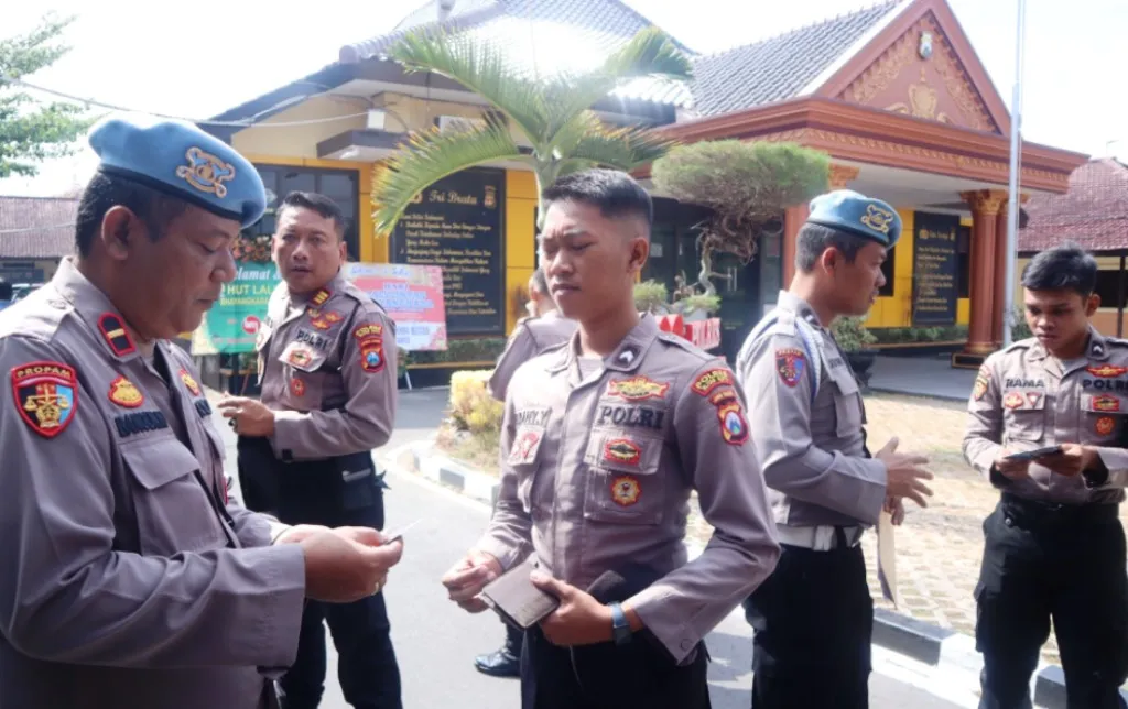Tingkatkan Disiplin Personel, Propam Polres Blitar Kota Lakukan Operasi Gaktibplin