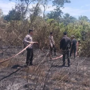 Warga Panik, Kobaran Api Menjalar di Dekat Taman Kuliner Tais