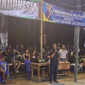 Bacaleg Nasdem Dapil 5 Blitar Gelar Turnamen Bola Voli Plastik di Desa Resapombo